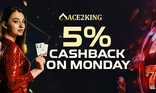 5% Cashback on Monday
